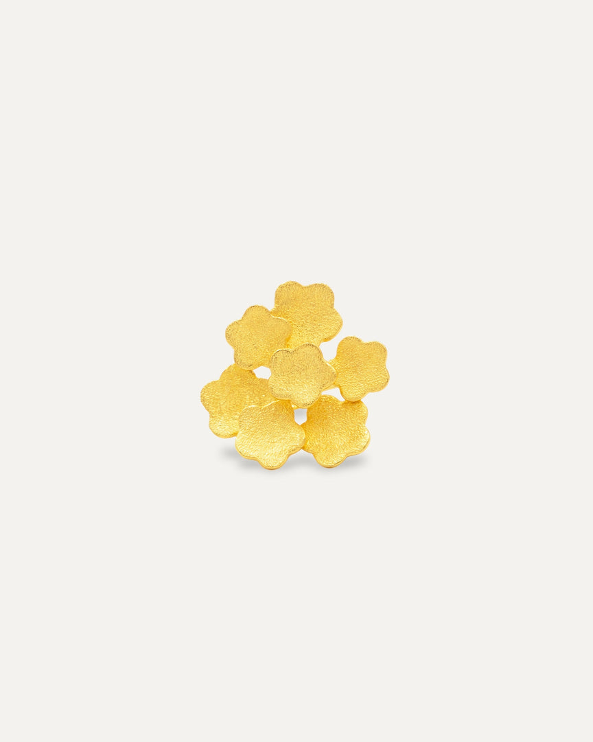 Floral Gold Ring